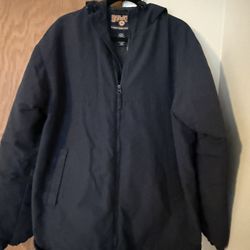 Duluth Trading Company Men Jacket Blue Size Large Tall