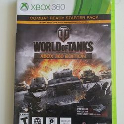 World of tanks xbox 360 edition game