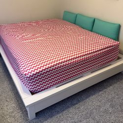 Pottery Barn Teen Queen bed Frame