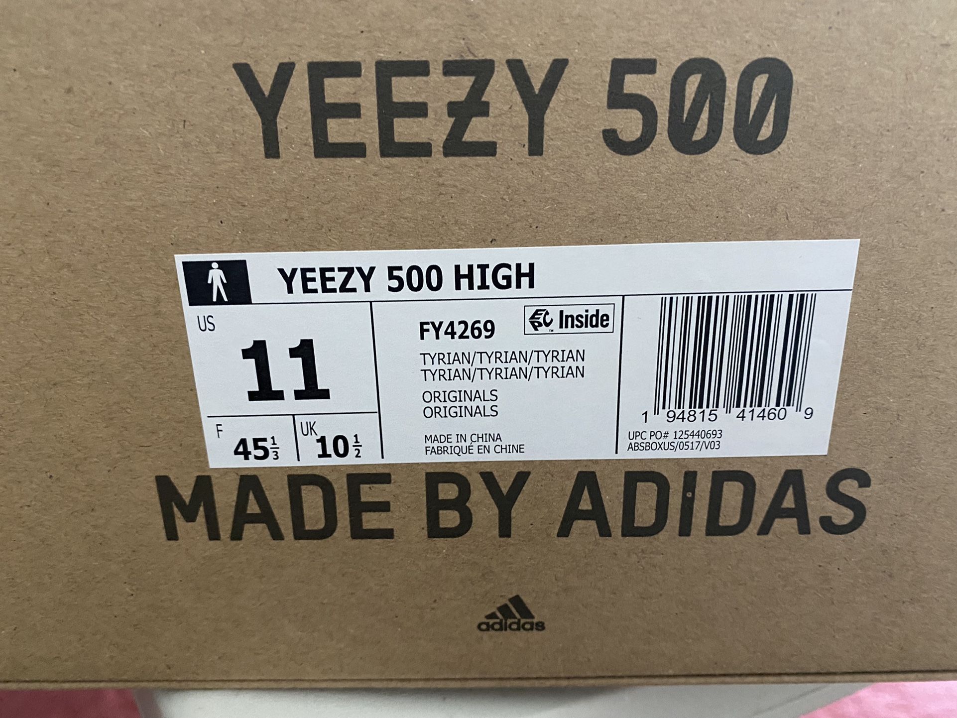 adidas gazelle silver green womens adidas Yeezy 500 High Tyrian main image 0
