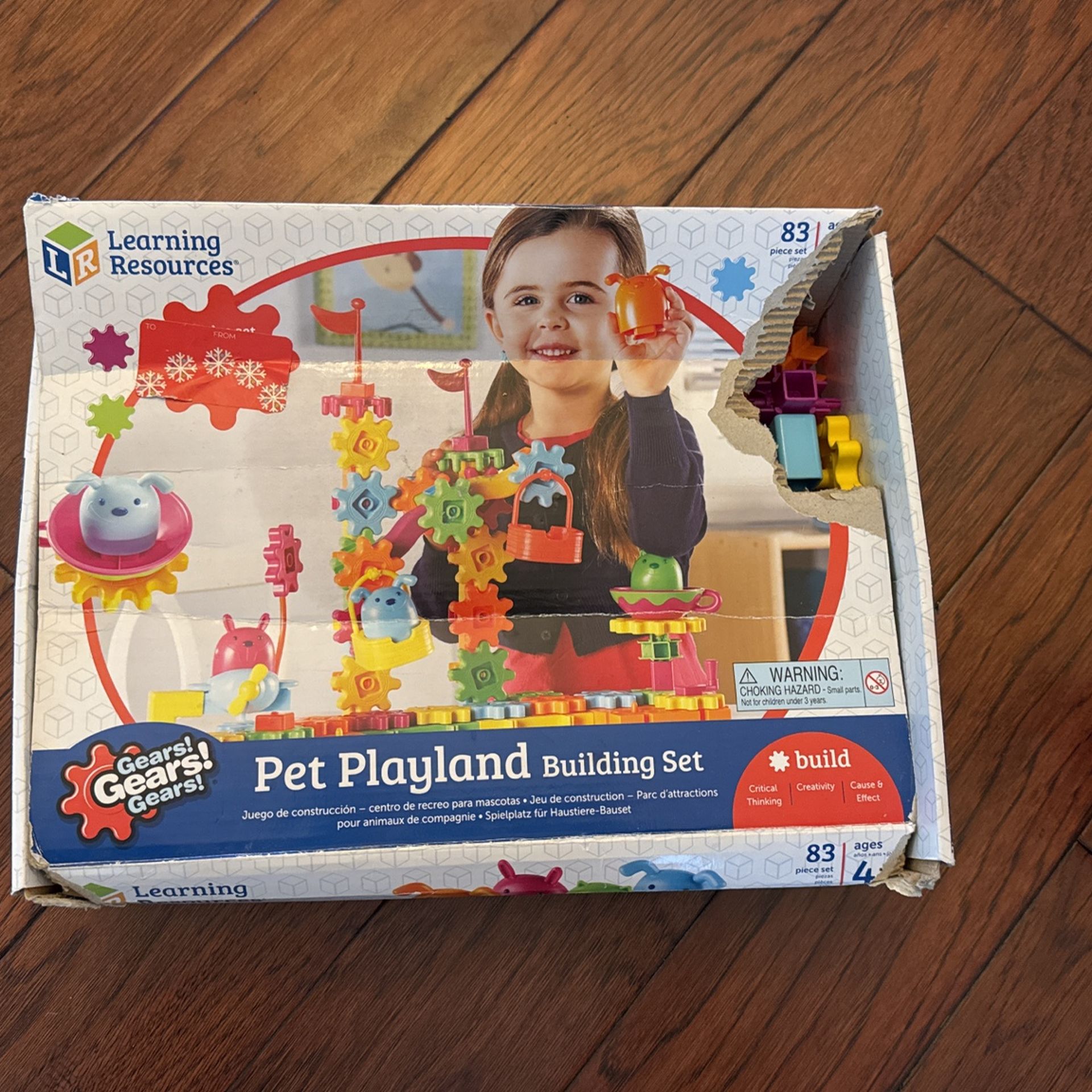 Learning Resources Gears! Gears! Gears! Pet Playland Building Set