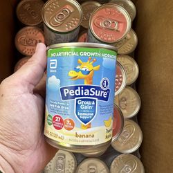 Pediasure Banana Flavor $20 for 30 Can Exp 01/2027 Pick up Garden Grove 92841