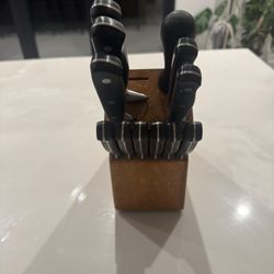 Knife Block Set Martha Stewart 