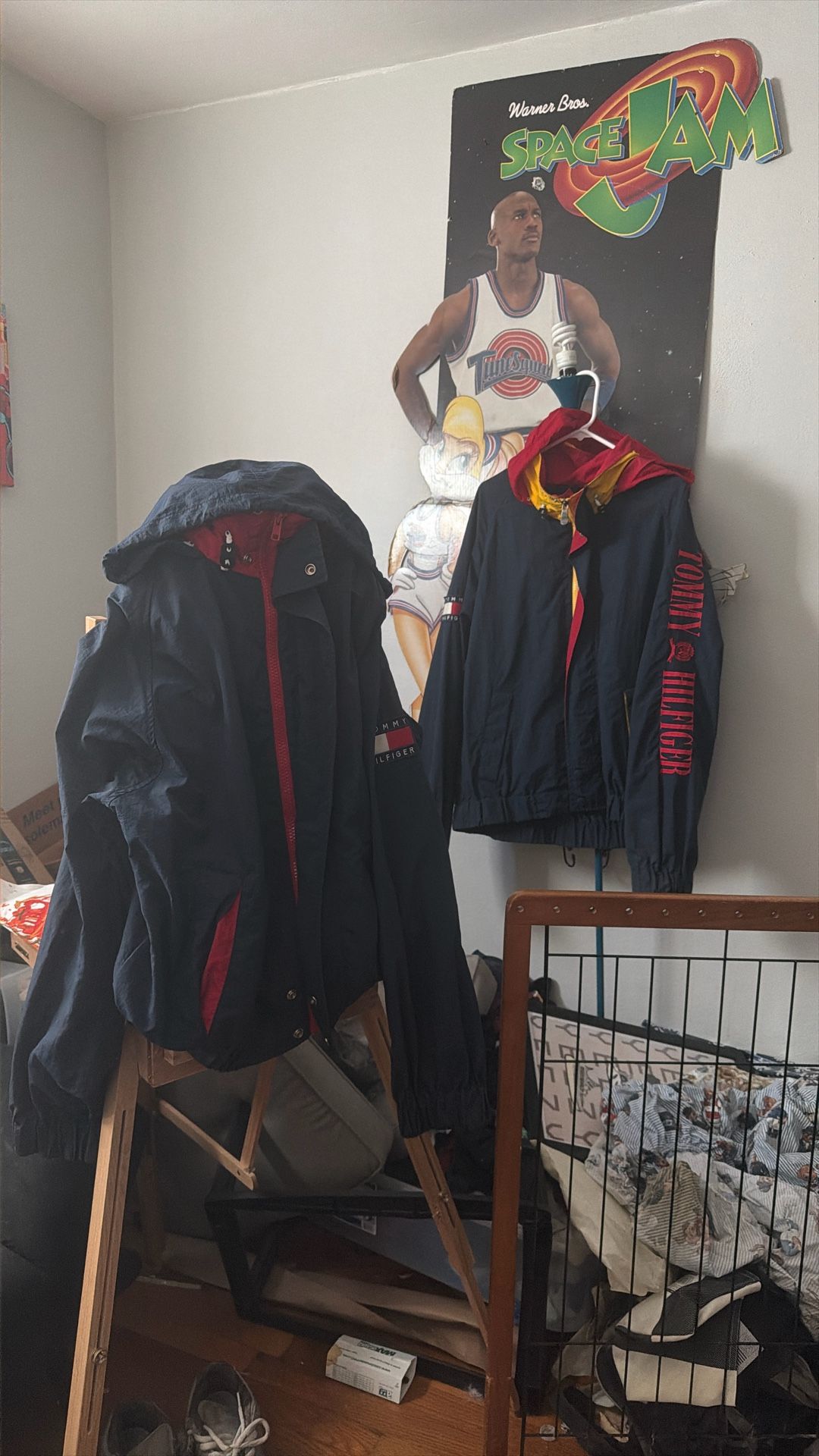Vintage Tommy Jackets (Sz M &L)