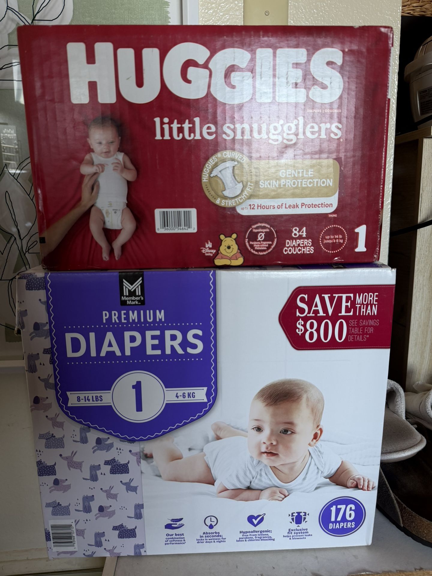Diapers Size 1