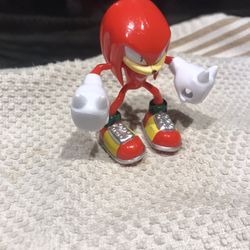 Knuckles Sonic Sega The Hedgehog All Starts Figure Like New