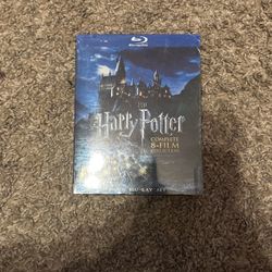 harry potter 8 film collection bluray