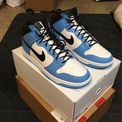 Nike Dunk High UNC lookalike 12.5