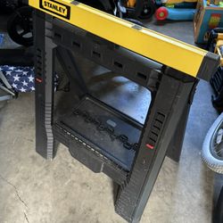 Sawhorse, Foldable, Plastic, STANLEY x2