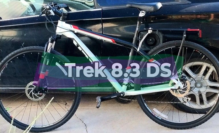 White-Black-Red Trek 8.3 DS Gary Fisher Collection Gravel/Hybrid/ Commuter Bicycle