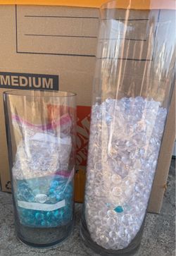 Floral vase for decoration with Cristal’s
