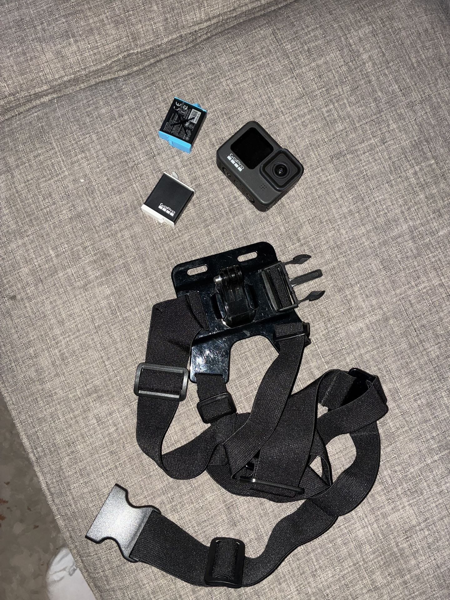 GoPro 9 With Chest attachment