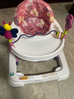 Baby Trend Baby Walker Pink Butterfly