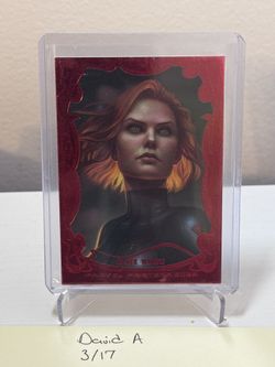 Marvel Masterpieces Black Widow Gallery Variant /149