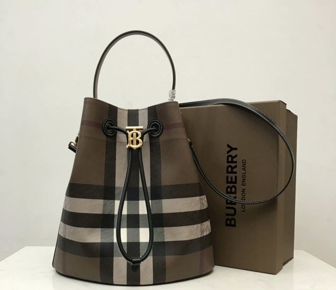 Burberry Birch Bucket Bag, Brown