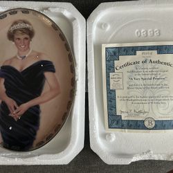 Bradford Exchange 1998 Diana "A Very Special Princess" 4th Collector...