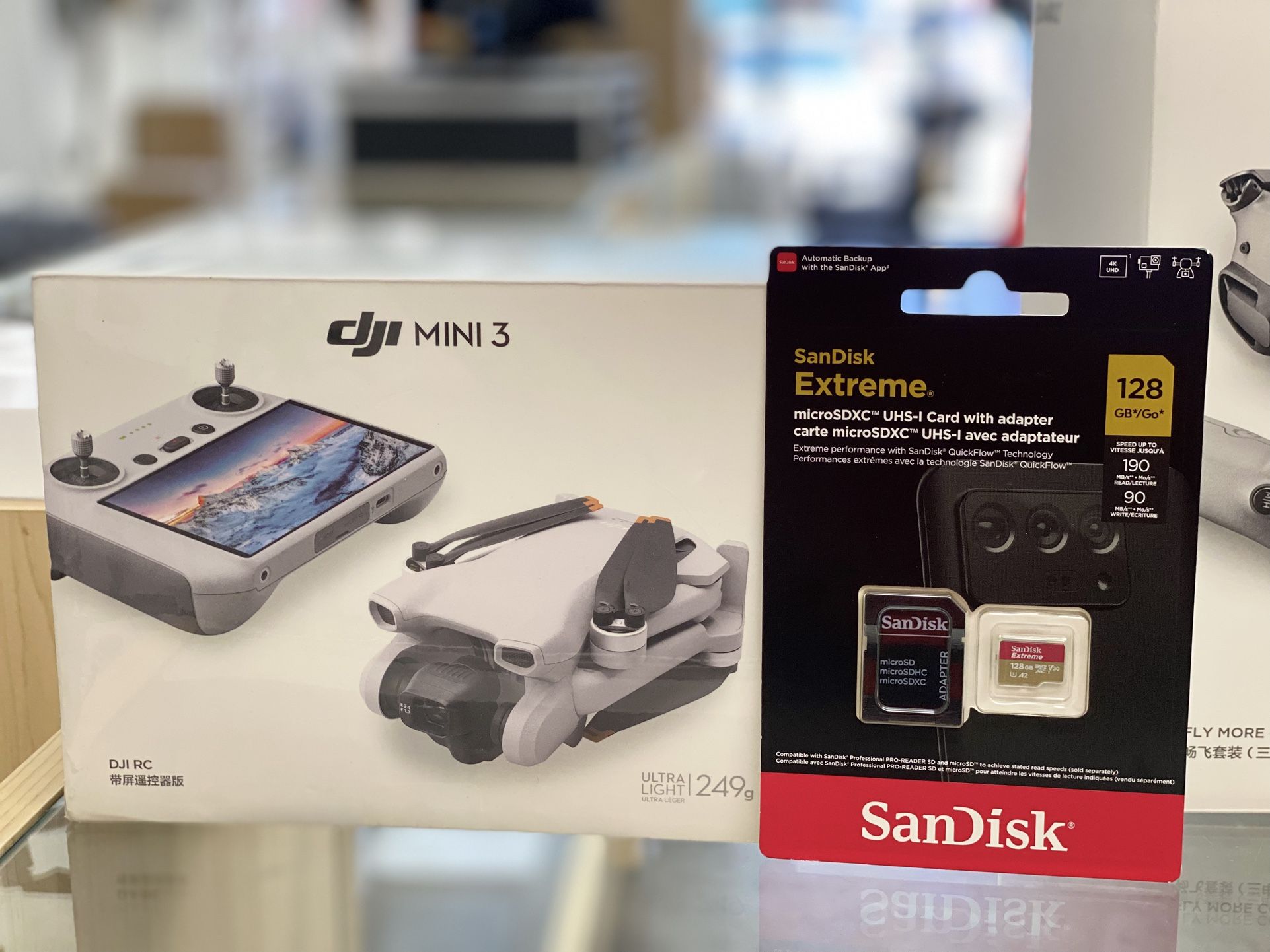 Dji Mini 3 Drone With Screen Remote