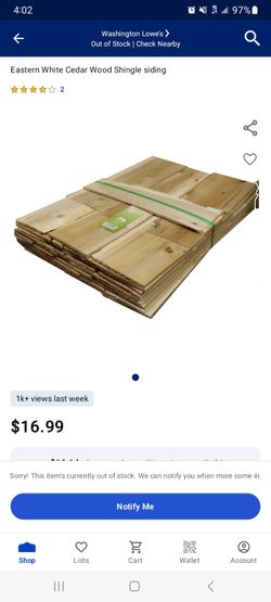 White Cedar Shingles