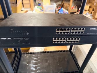 Intellinet 16 port fast Ethernet Poe switch