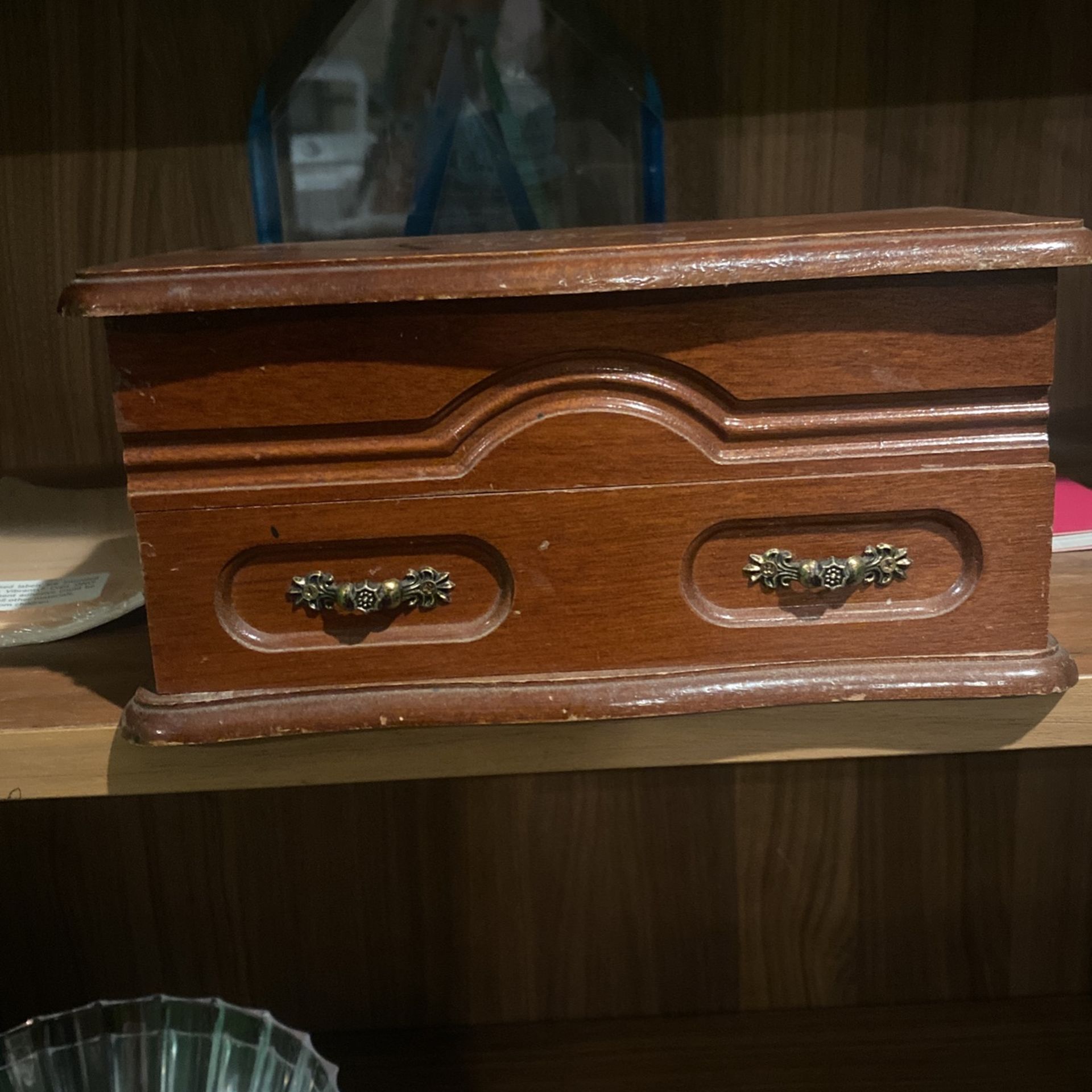 Mahogany jewelry Box