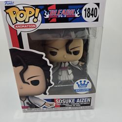Funko Pop Sosuke Aizen #1840 Funko Shop Exclusive Bleach