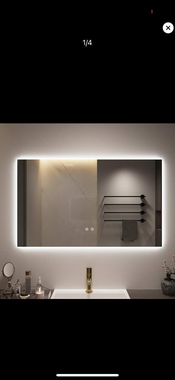 Mirrolia 32"X40" LED Mirror