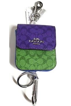 Coach NWT SIGNATURE multi-attachment Case