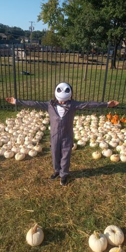 Jack Skellington Costume Size 8 (Party City)