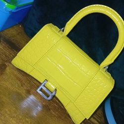 Yellow Balenciaga Handbag (S)