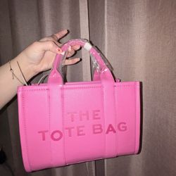 Pink Tote Bag 