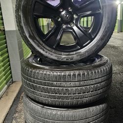 20" RAM RIMS & TIRES...6 LUG
