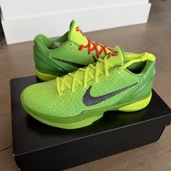 NEW Nike Kobe 6 Protro Grinch Size 10.5 (2020) CW2190-300