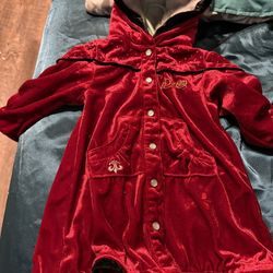 Dereon Christmas Coat Dress 