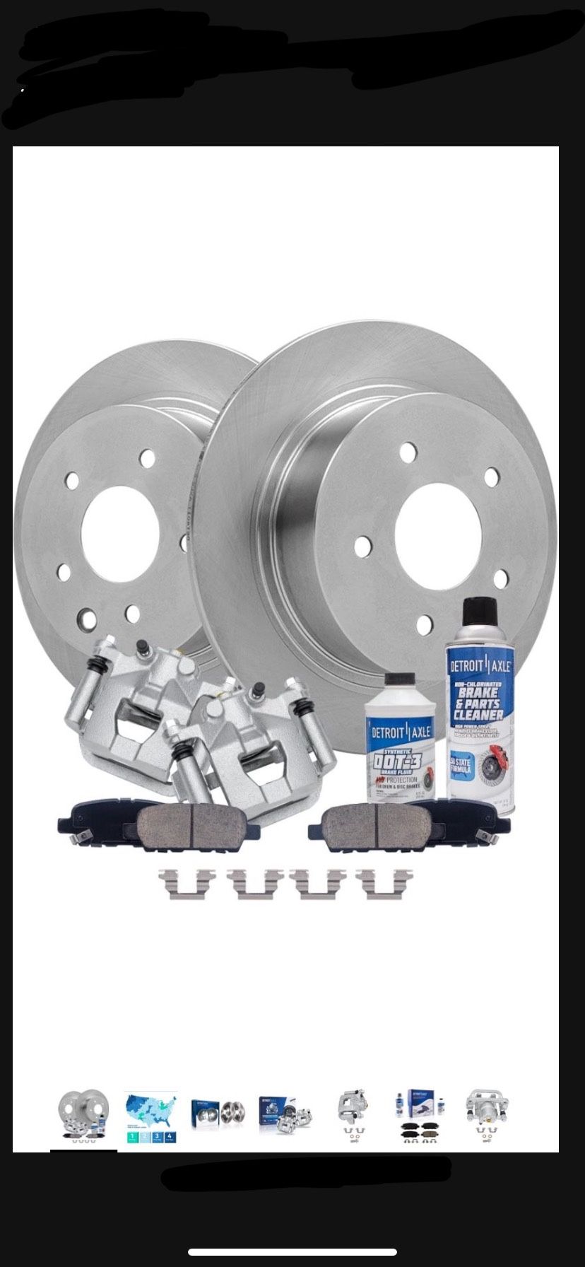 2002-18 Nissan Altima/04-08 Maxima Rear Brake Kit