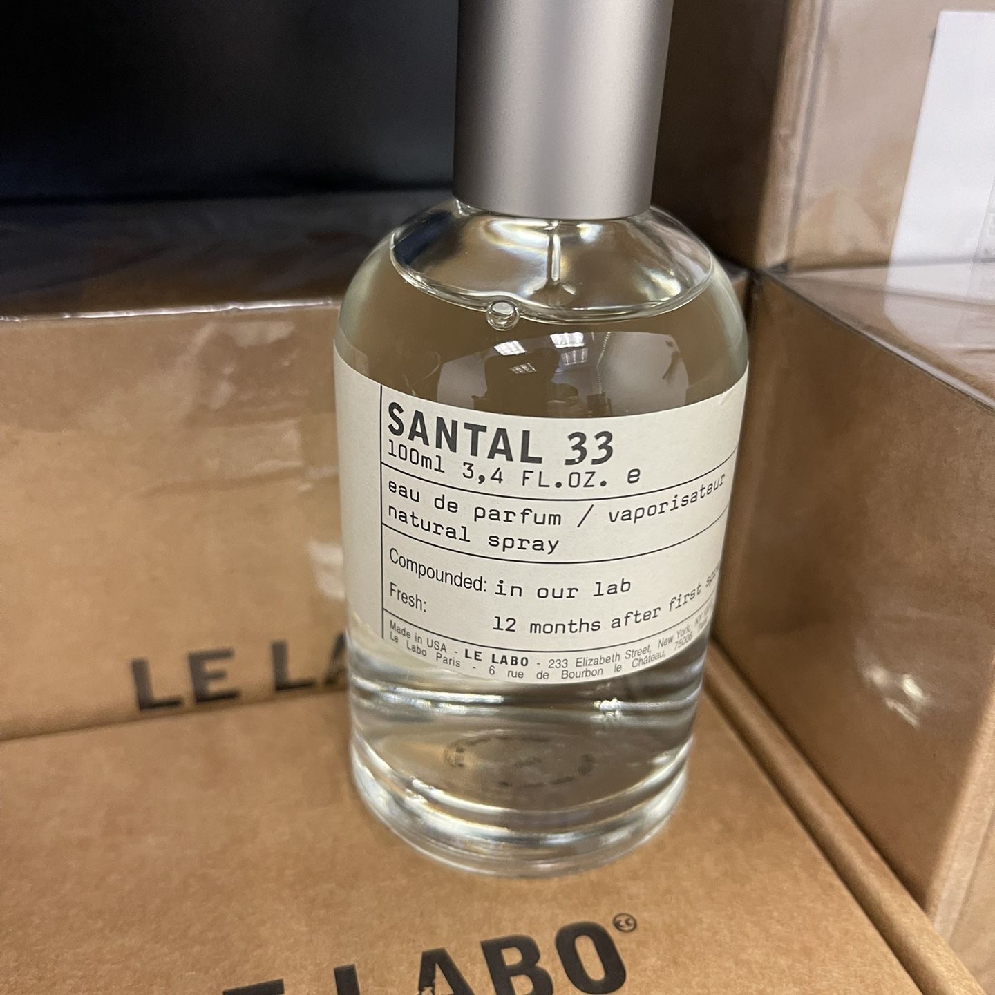 La Labo SANTAL 33 eau de parfum - 3.4oz Cologne 