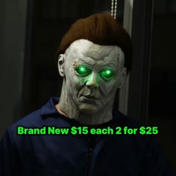 Michael Myers Halloween Costume Mask Brand New $15 Each Or 2 For $25