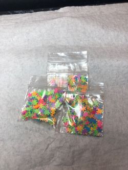 Puzzles Shape Neon Mix Jigsaw Nail Glitter for DIY Decoration Gel Body Art Decorations Makeup Handwork Tumblers Home Resin Decor