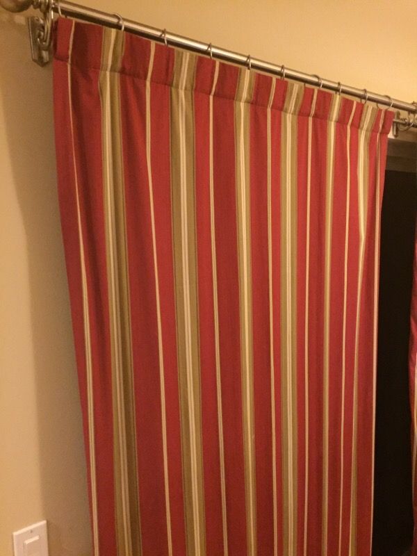Pottery Barn Harrison Striped Curtains For Sale In Shoreline Wa