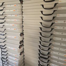 HDX 6 ft. folding tables brand new. FIRM PRICE.