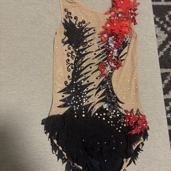 Rhythmic gymnastics leotard