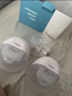  ✨ Paruu Wearable Breast Pump Set – Like New! 