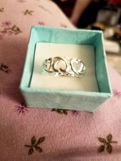 Sterling silver ring