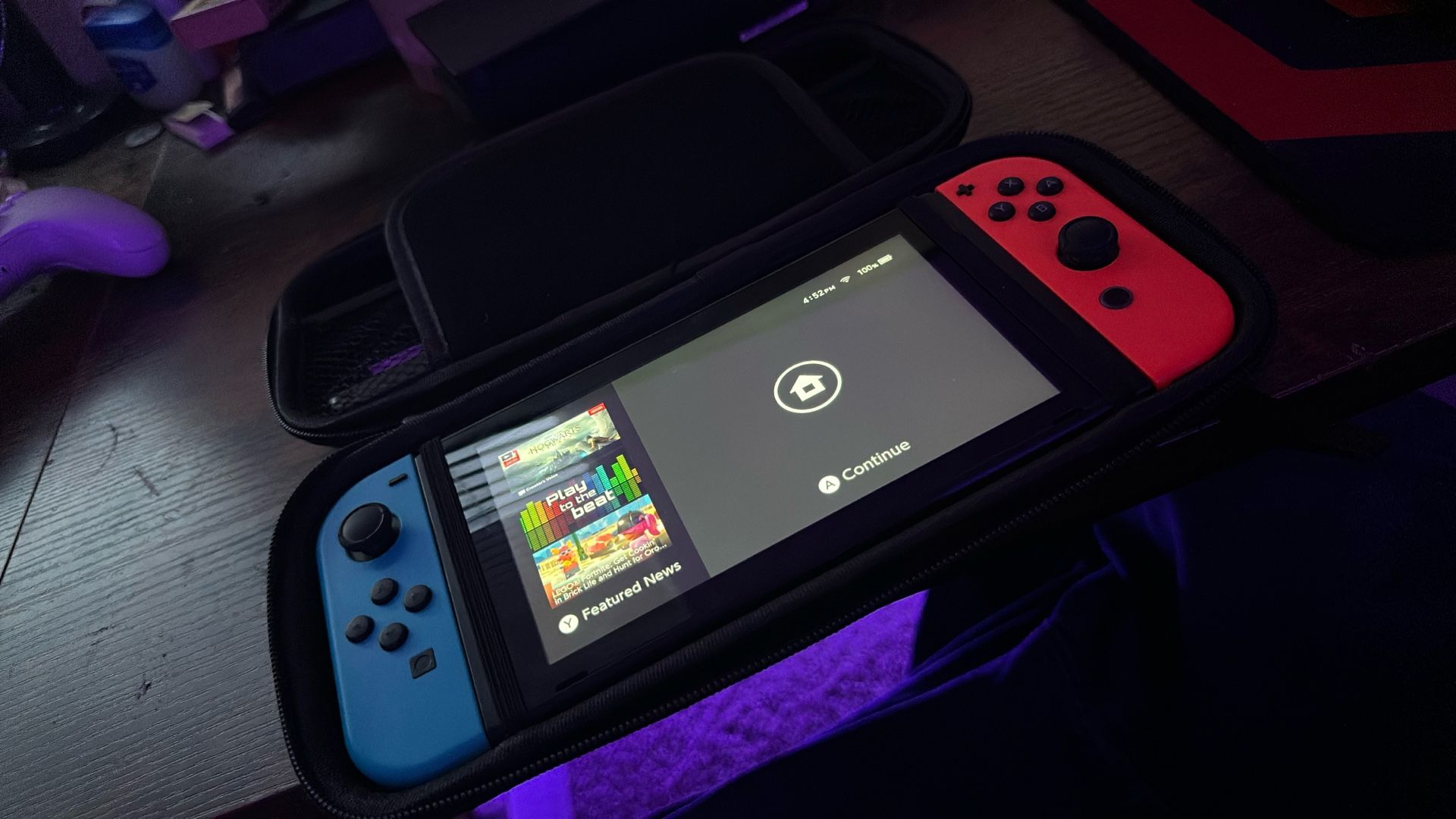 Nintendo Switch With 10 Games