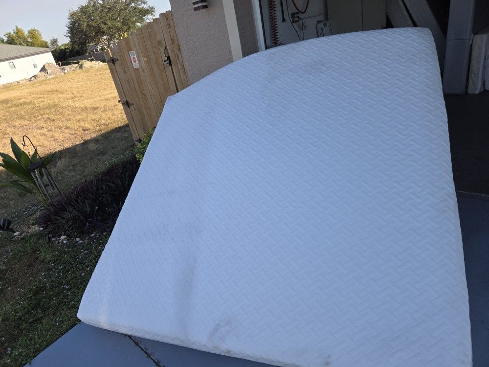 KING SIZE MATRESS LUCID COLLECTION IN GOOD CONDITION 