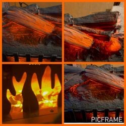 Electric Fireplace log