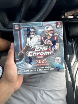 2025 Topps Chrome Football Mega $140