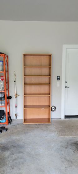 Bookshelf with Cherry Veneer