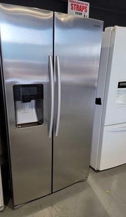Samsung Side-by-Side Stainless Steel Fridge
