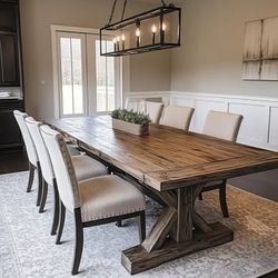 Custom Made Farmhouse Furniture.