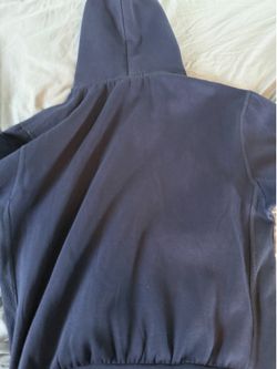 Eric Emanuel Navy Blue Pullover Hoodie